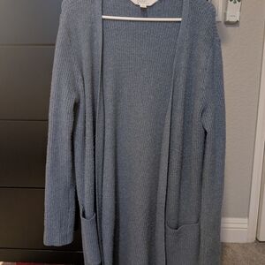 Market & Spruce Heather Blue Cardigan